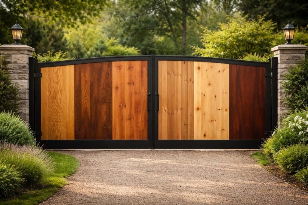 découvrez notre guide complet pour choisir le bois idéal pour votre portail, avec un aperçu des différentes essences et leurs avantages.