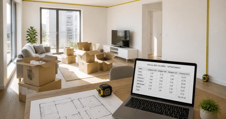 découvrez comment calculer facilement le volume de votre appartement pour préparer efficacement votre déménagement et estimer l'espace nécessaire.