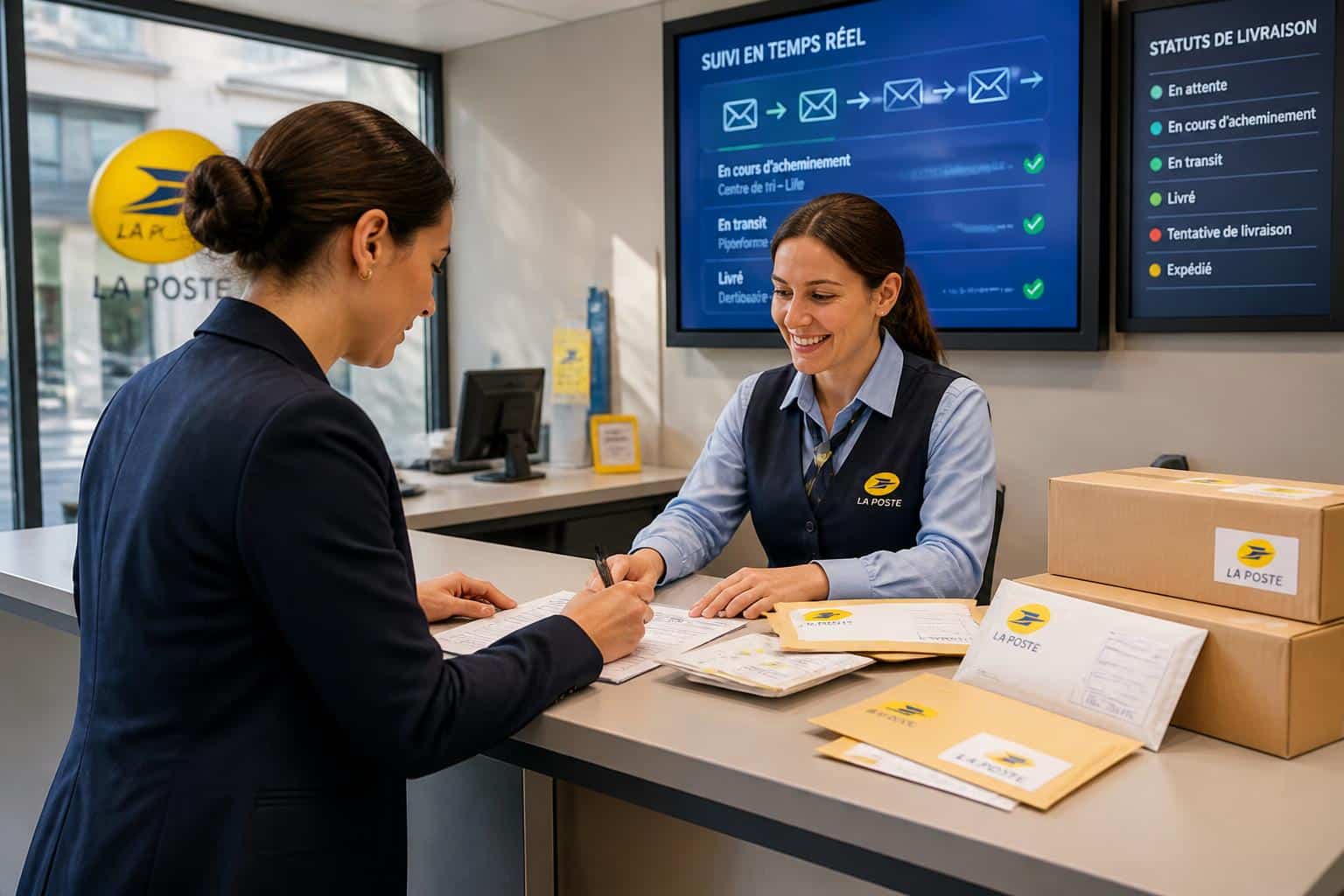 suivez facilement vos courriers avec la poste et gérez votre changement d'adresse en toute simplicité grâce à nos conseils et services pratiques.