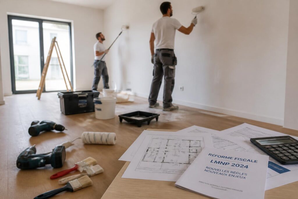 découvrez les nouvelles règles fiscales pour les travaux en lmnp en 2024 et optimisez vos rénovations en location meublée non professionnelle.