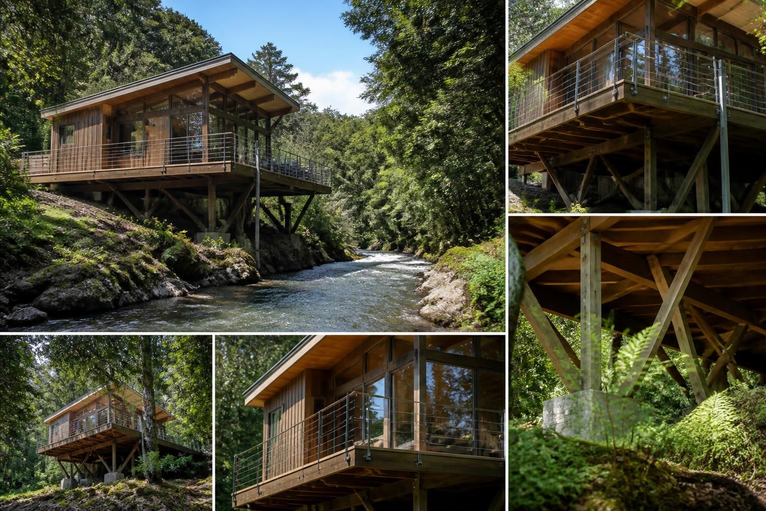 découvrez des exemples inspirants de chalets sur pilotis conçus pour les terrains non constructibles, alliant innovation et esthétique pour un habitat unique.