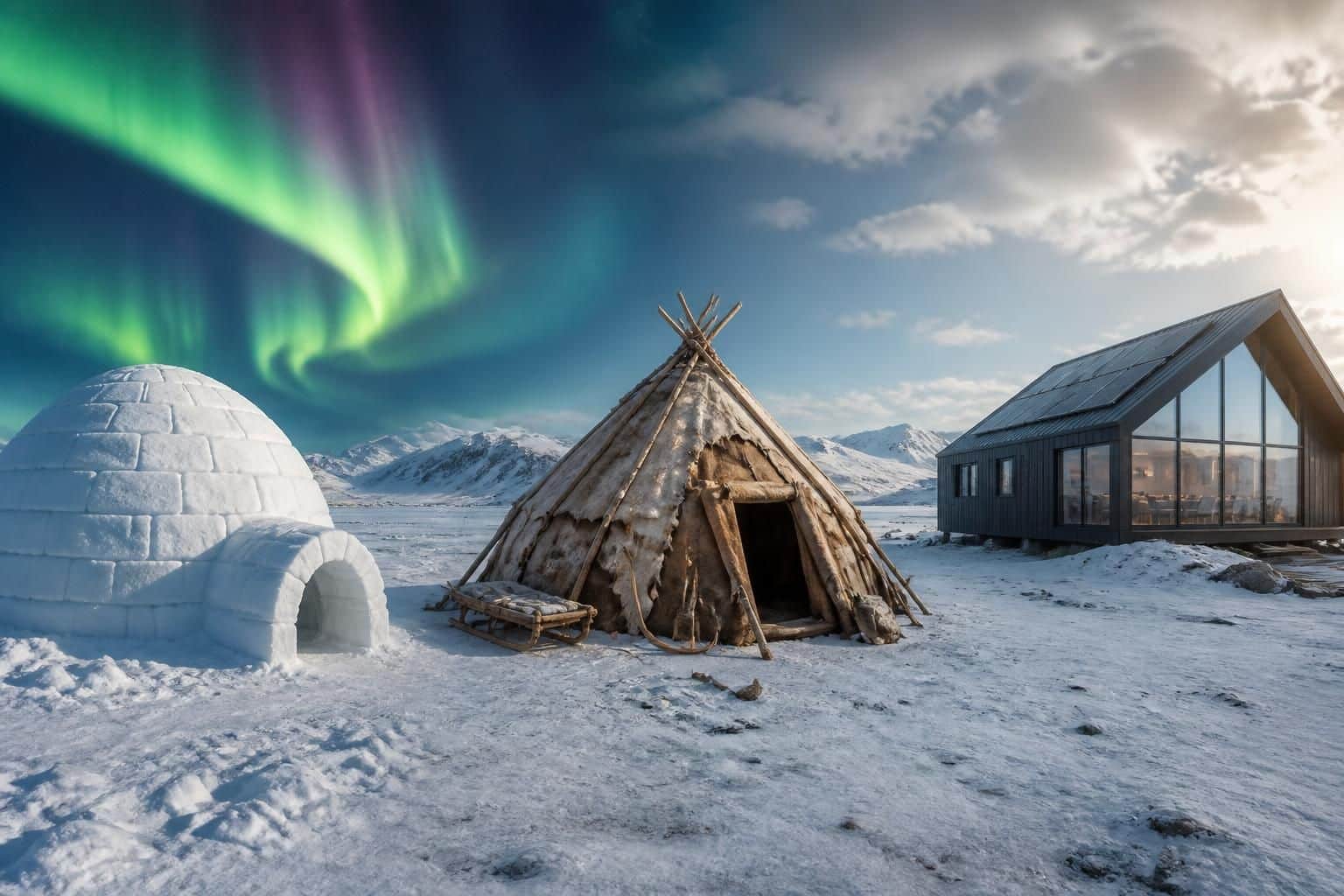 découvrez l'évolution des habitations des inuits à travers les siècles et leur adaptation aux défis modernes, alliant tradition et innovation.