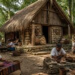 découvrez l'importance des maisons maya dans l'histoire et l'artisanat local, symboles d'un riche héritage culturel et de savoir-faire traditionnel transmis de génération en génération.