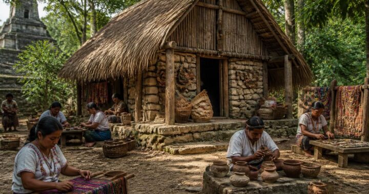 découvrez l'importance des maisons maya dans l'histoire et l'artisanat local, symboles d'un riche héritage culturel et de savoir-faire traditionnel transmis de génération en génération.