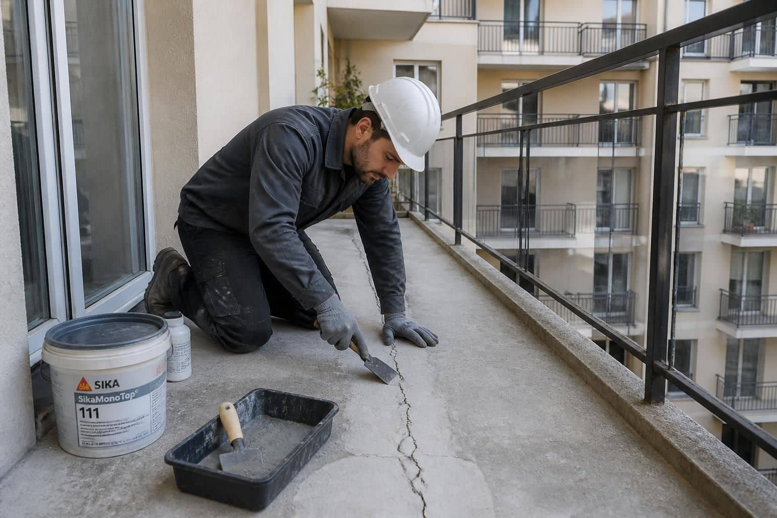 découvrez les étapes essentielles pour prendre en charge une fissure sur le balcon en copropriété, de l'identification du problème à la réalisation des réparations en respectant les règles collectives.