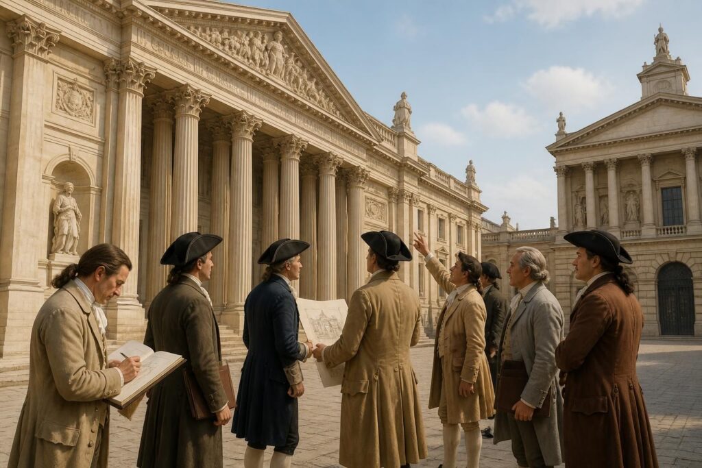 découvrez les visites des réalisations emblématiques des architectes du classicisme, alliant élégance intemporelle et maîtrise architecturale.