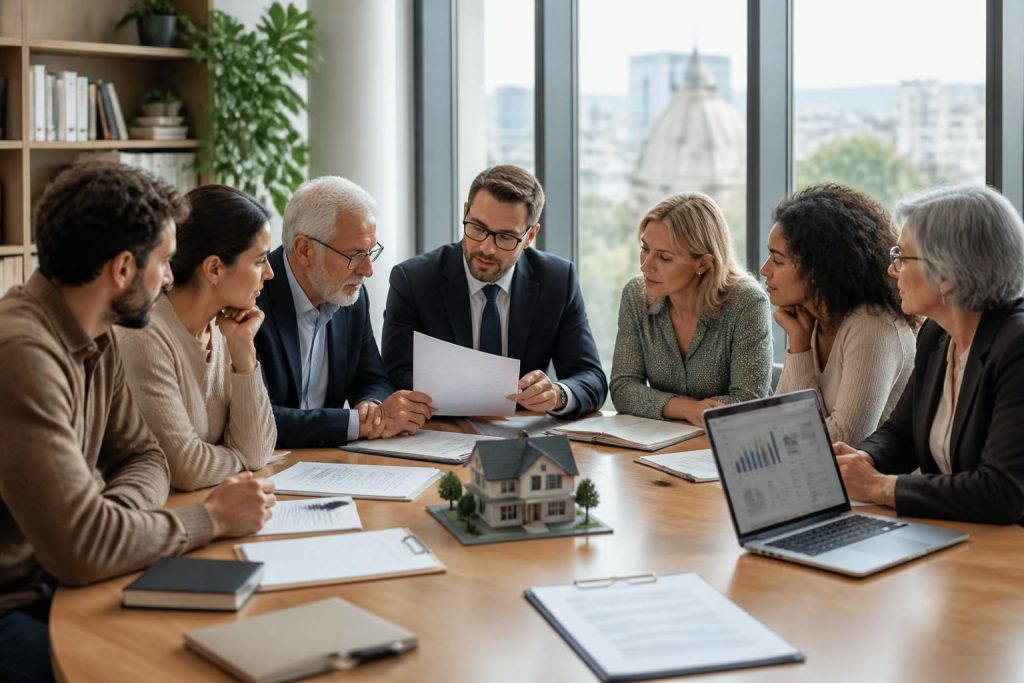découvrez les étapes clés pour établir un mandat de vente impliquant plusieurs héritiers, afin de simplifier et sécuriser la transaction immobilière.