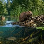 Les relations entre les Castorus et les autres espèces aquatiques
