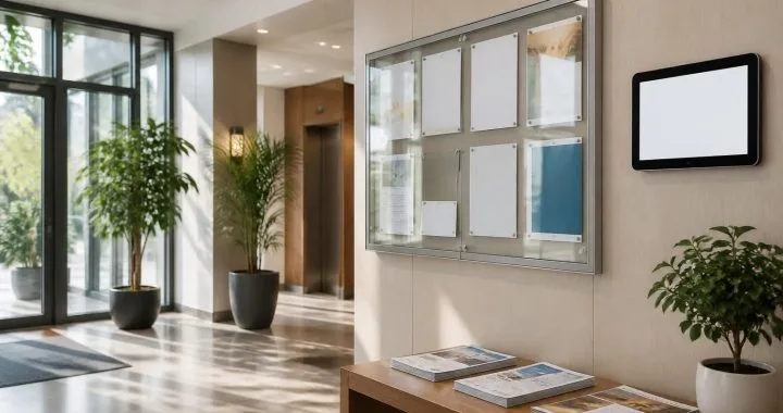 découvrez pourquoi l'affichage dans les parties communes est essentiel pour assurer une communication claire et efficace au sein de votre bâtiment.