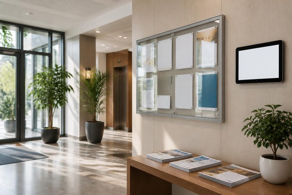 découvrez pourquoi l'affichage dans les parties communes est essentiel pour assurer une communication claire et efficace au sein de votre bâtiment.