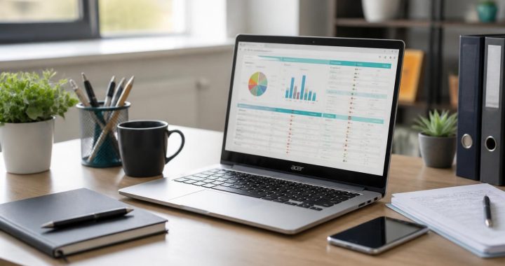 optimisez votre prospection en suivant efficacement vos mandats et relances sur votre pc portable acer, pour une organisation fluide et performante.
